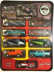 Hot Wheels Larry Wood's 35 Anniversary 10 Auto Set! 1969-2004! Fabrik versiegelt! - Bild 1 von 12