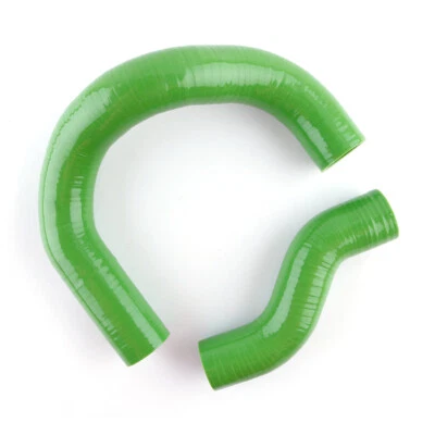Fit 1968-1973 Nissan Datsun 510 1600 KA24DE Engine Silicone Radiator Hose Green - Image 1 of 4