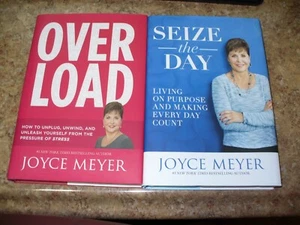 Seize the Day & Overload ( 1st EDs, HB ) by Joyce Meyer - Picture 1 of 2
