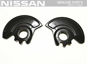 Juego de cubiertas antipolvo con freno delantero genuino Nissan S14 Silvia Turbo SR20DET - Imagen 1 de 1