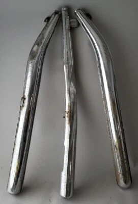 JUEGO DE TUBOS SILENCIADORES DE ESCAPE OEM KAWASAKI 750 TRIPLE H2 SILENCIADORES KHI Foto 1 de 4