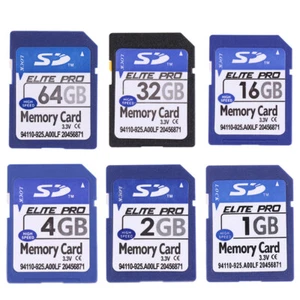 S D Card 1GB 2GB 4GB 8GB 16GB 32GB 64GB Secure Digital Flash Memory C!DB - Picture 1 of 19