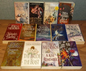 LOT Teresa Medeiros Once Upon a Time, LENNOX Family, Thief Hearts, Brides MAGIC - Picture 1 of 7