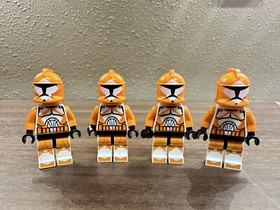LEGO 4x Bomb Squad Clone Troopers Complete Authentic 7913