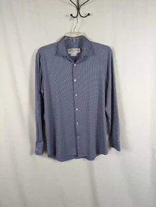 Mizzen + Main Spinnaker Collection Trim Fit Blue White Check Gingham Mens Sz XL - Picture 1 of 7