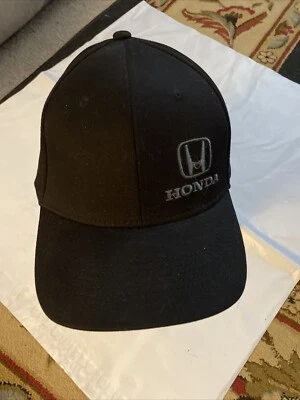 Genuine OEM Honda Lifestyle Collection Black Side  Visor Logo Hat Cap - Image 1 of 4