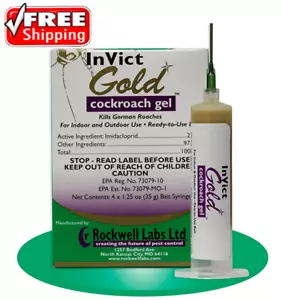 InVict Gold Cockroach Gel/Cockroach killer (Powerful) - Picture 1 of 4