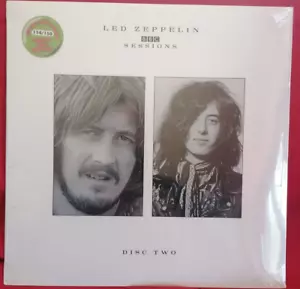 LED ZEPPELIN BBC Sessions 2 LP HOLLAND 1971 SEALED Limited 114/150 Green vinyl - Imagen 1 de 2