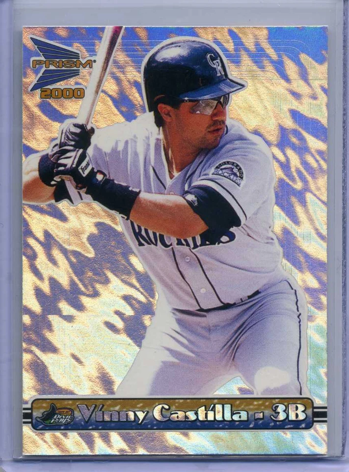 VINNY CASTILLA 2000 Pacific Prism SHEEN - 1 OF 448 - DEVIL RAYS - Image 1 of 1