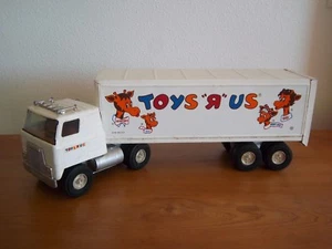 ERTL: INTERNATIONALER BLECHLKW und ANHÄNGER TOYS R US - SEHR GUTER ZUSTAND - Bild 1 von 12
