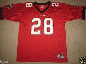 Warrick Dunn #28 Tampa Bay Bucs Buccaneers NFL Nike Jersey XL mens - Picture 1 of 3