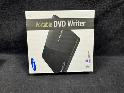 New Samsung USB Ultra Slim Portable External DVD Writer SE-208 - Sealed - Image 1 of 4