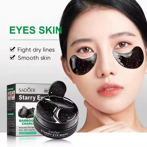 SADOER Starry Black Eye Mask D3P7 U2P9 GTR8 - Picture 1 of 14