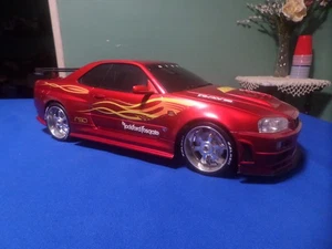 NIKKO 1/10 SKYLINE GTR NISSAN NO REMOTE OR BATTERY NOT TESTED - Picture 1 of 11