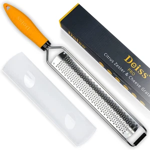 Rallador de queso de acero inoxidable limón zester hoja afilada apto para lavavajillas - Imagen 1 de 12