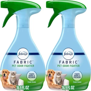 Febreze Odor-Fighting Fabric Refresher Pet Odor Fighter, 16.9Oz, Pack of 2 - Picture 1 of 6