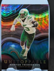 Kayvon Thibodeaux 2022 Panini Selecciones selectas del draft imparables #US-KT - Imagen 1 de 2