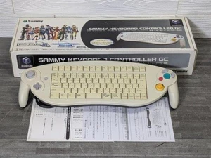 Sammy Nintendo GameCube Keyboard Controller SMY-1901PO in Box w/cards -Excellent - Picture 1 of 24