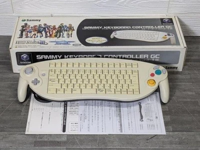 Sammy Nintendo GameCube Keyboard Controller SMY-1901PO in Box w/cards -Excellent - Image 1 of 4