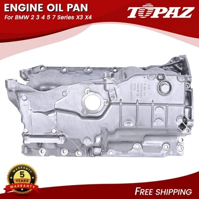 发动机油盘适用于宝马 2 3 4 5 7 系列 X3 X4 330e 430i xDrive 530e 11138580124 — 第 1/4 张图片