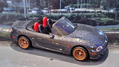 Hot Wheels PREMIUM 04 Mazda MX-5 MAZDASPEED Miata DARK SILVER Premium - Image 1 of 3