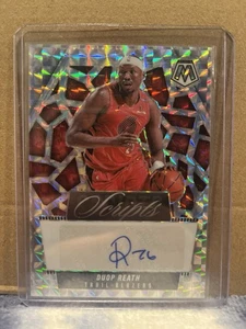 2024-25 Panini Mosaic Scripts Duop Reath Auto Rookie RC MS-RTH - Picture 1 of 2