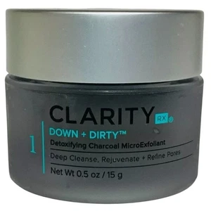 ClarityRX Down + Dirty Detoxifying Charcoal Micropeeling Clarity RX 0,5oz/15g - Bild 1 von 2
