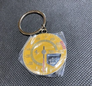 Ferrari Schlüsselanhänger Drehzahlmesserform Metall Neu - Bild 1 von 4