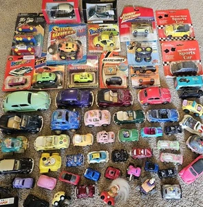 Vintage Diecast Plastic Volkswagen Beetle Toy Car Lot Tons of Rare Pieces - Picture 1 of 5