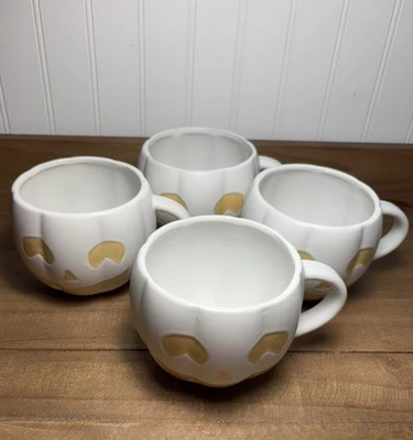 Tazas de gres Pottery Barn Jack-O'-Lantern Foto 1 de 4