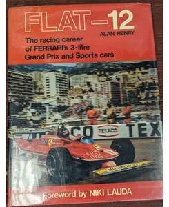 Flat 12 Racing Career Ferrari's 3 Litre Grand Prix Sports Cars Book - Picture 1 of 2