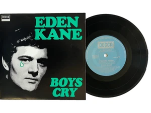 Eden Kane Vinyl Record Boys Cry 7" 4 Track EP Aust Decca DREP003 1987 - Picture 1 of 8