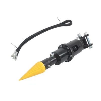 Spiral Screw Log Splitter Cone Hydraulic Wood Splitter for Mini Excavator - Image 1 of 4