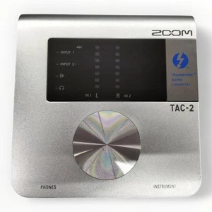 ZOOM TAC-2 Thunderbolt Audio Interface Tested & Works 2880 - Picture 1 of 5