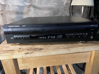 Cambiador de carrusel de 5 discos Harman Kardon FL8400 CD SEÑAL DE ERROR en LCD. Para piezas Foto 1 de 4