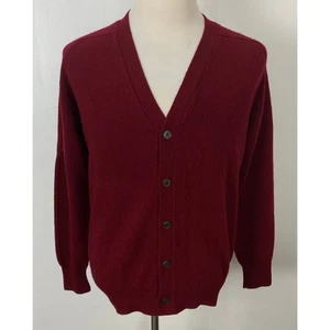 VTG Kilgour, French and Stanbury Scotland 100% cashmere cardigan sweater, M - Picture 1 of 5