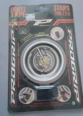 18Foot Motorcycle Reflective  Wheel Tape Kit (RED ) And Applicator.  New  - Image 1 of 3