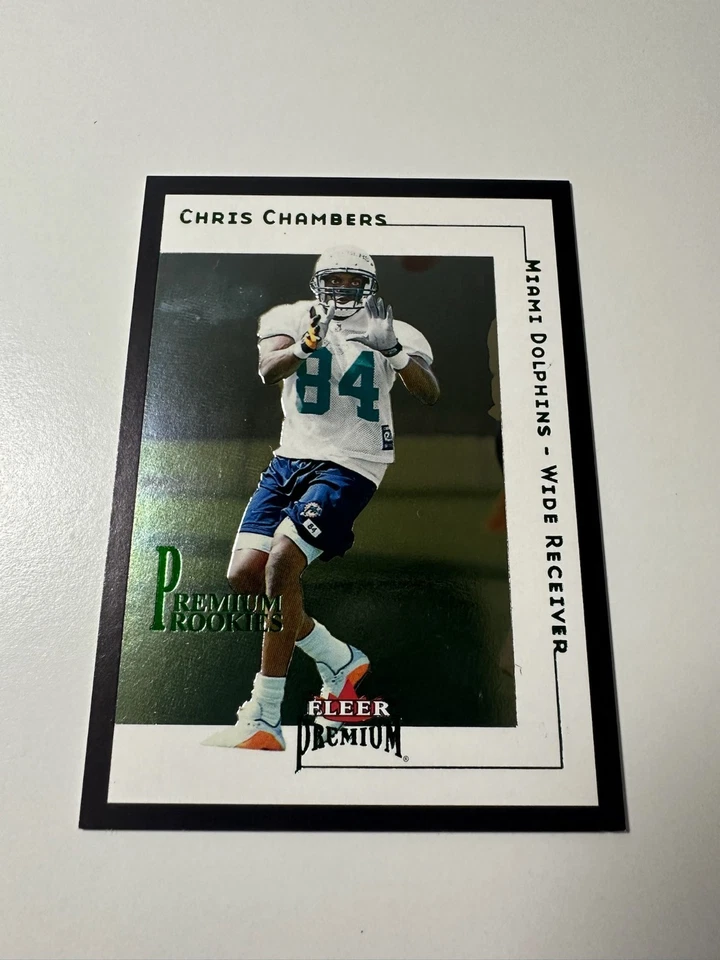 2001 Fleer Premium Premium Rookies Chris Chambers Green Foil /2001 RC #236 - Image 1 of 2