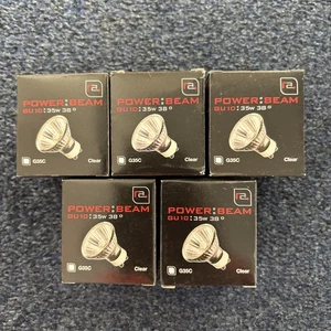 Red Arrow Gu10 50w Clear 38 Degree Pack Of 5 - Picture 1 of 1