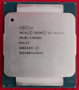 Intel Xeon E5-1650 v3 LGA 2011-3 CPU Processor 3.50GHz SR20J 6 Core Server - Picture 1 of 2