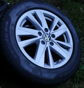 4x Original VW Touran II /16 Zoll Winterräder 7mm 5TA0601025Q/ 205/60 R16 /RDKS  - Bild 1 von 23