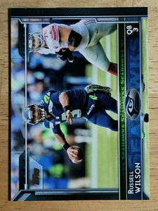 2015 Topps #235A Russell Wilson/blue jersey - Picture 1 of 2