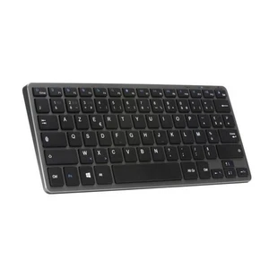 BLUESTORK Clavier TKL Gris et Noir Bluetooth + 2.4Ghz PC AZERTY (KB-MINI-R/FR) - Photo 1/6