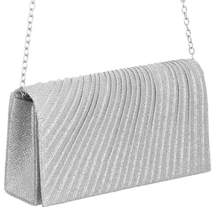  Damen Clutch Handtasche Abend formell Tasche - glitzernde Schulter Umschlag Party Handtasche - Bild 1 von 12