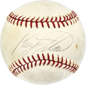 Rusty Staub Autographed Official League Baseball Mets, Expos Beckett QR #BN15013 - Picture 1 of 5