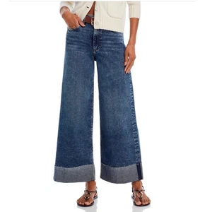 RAG & BONE Sofie High Rise Ultra Wide Leg Ankle Jeans Leland Größe 24 - Bild 1 von 6