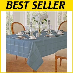 Elegante karierte Polyester Tischdecke 60x102 - schmutzabweisend für alle Gelegenheiten - Bild 1 von 10