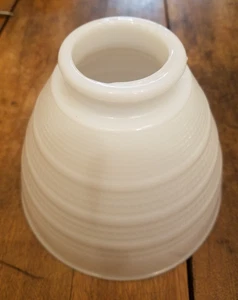 Stiffel Rembrandt Lampada Vetro Paralume Globo Bianco Modello Cialda Diffusore 3812 - Foto 1 di 4