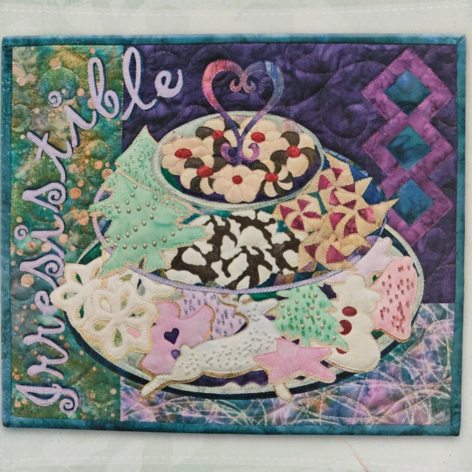 McKenna Ryan Gingerbread Lane IRRESISTIBLE Quilt Pattern 14x12 GLB06 - Image 1 of 3