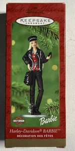 Hallmark Keepsake Ornament Barbie Harley Davidson 2000 - Imagen 1 de 4